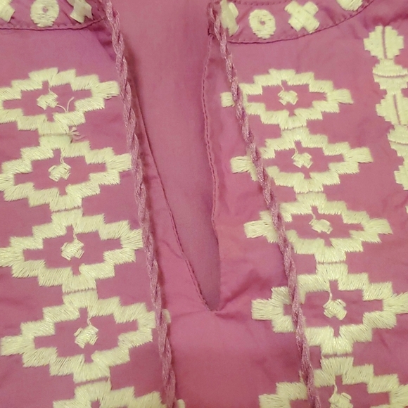 Talbots Embroidered Top - Picture 4 of 5